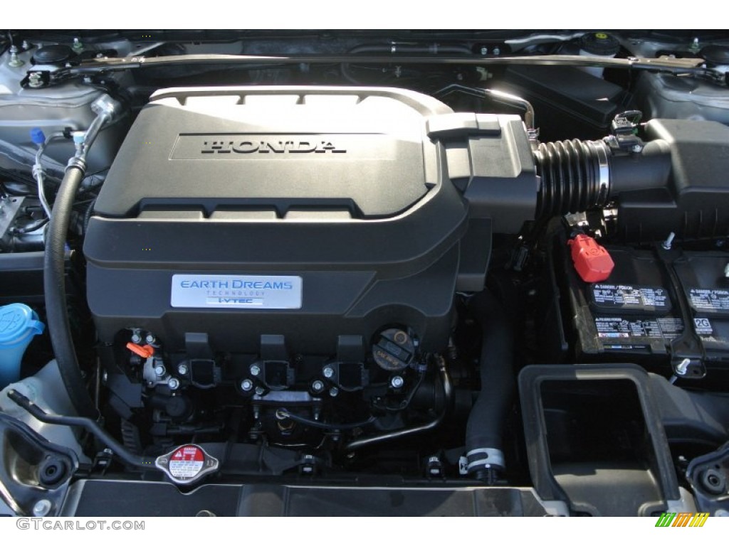 2014 Accord EX-L V6 Sedan - Champagne Frost Pearl / Ivory photo #23
