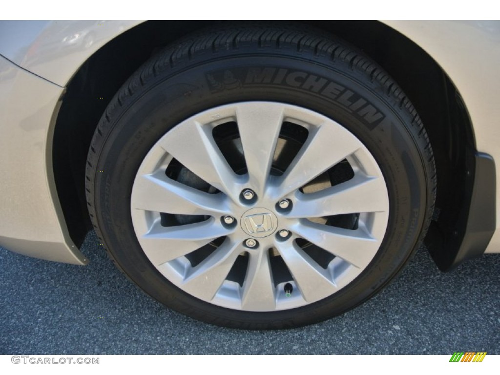 2014 Accord EX-L V6 Sedan - Champagne Frost Pearl / Ivory photo #24