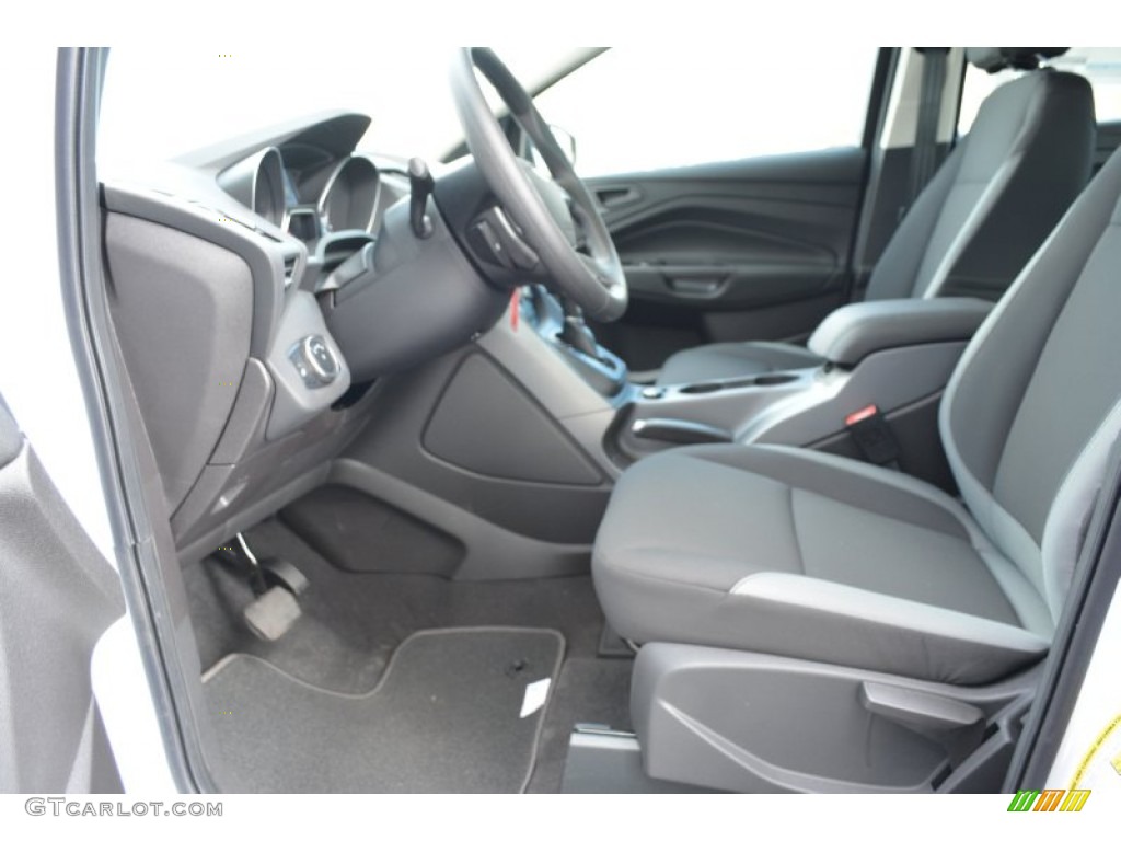 2015 Escape S - Oxford White / Charcoal Black photo #6