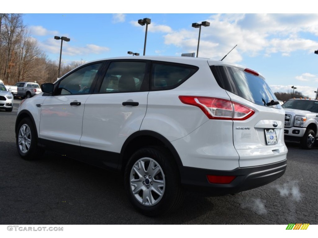 2015 Escape S - Oxford White / Charcoal Black photo #22