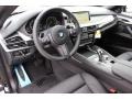 Black 2015 BMW X6 xDrive35i Interior Color