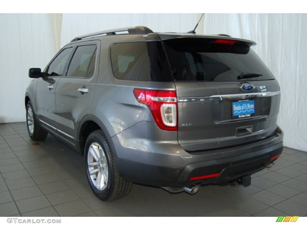 2011 Explorer XLT - Sterling Grey Metallic / Charcoal Black photo #8