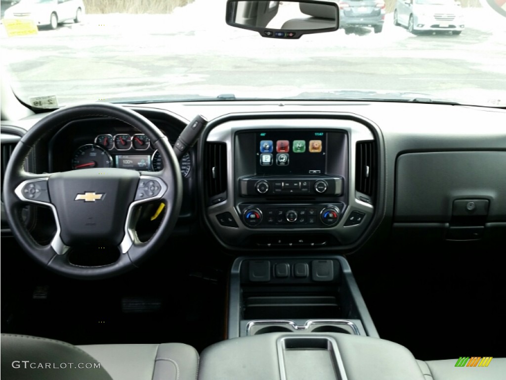 2014 Silverado 1500 LTZ Crew Cab 4x4 - Blue Granite Metallic / Jet Black/Dark Ash photo #13