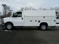 Summit White - Express Cutaway 3500 Utility Van Photo No. 3
