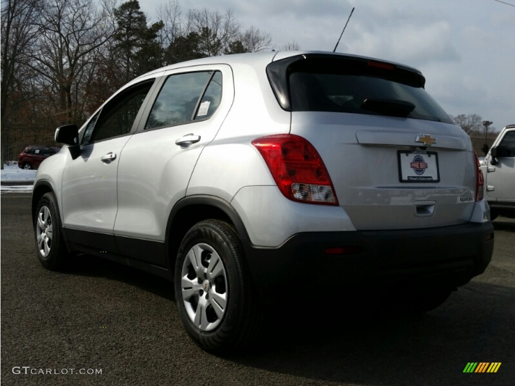 2015 Trax LS - Silver Ice Metallic / Jet Black photo #4