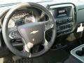 Jet Black Steering Wheel Photo for 2015 Chevrolet Silverado 2500HD #101162224