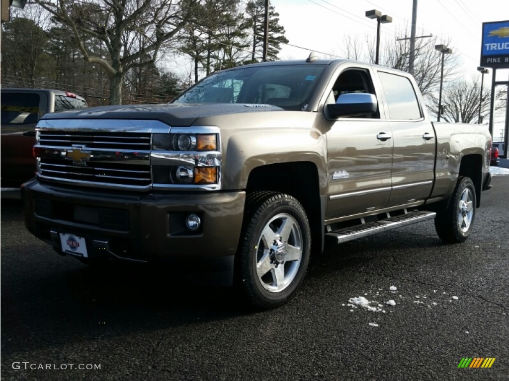 2015 Brownstone Metallic Chevrolet Silverado 2500hd High