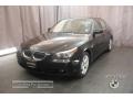 2007 Jet Black BMW 5 Series 530xi Sedan  photo #1