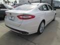 2015 White Platinum Metallic Ford Fusion SE  photo #10