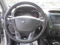 Black 2014 Kia Sorento LX V6 Steering Wheel