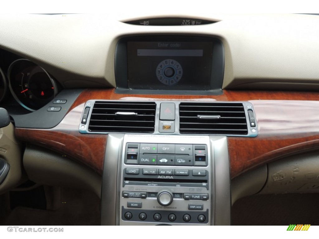 2007 Acura RL 3.5 AWD Sedan Controls Photos