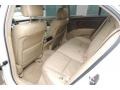 2007 Acura RL Parchment Interior Rear Seat Photo