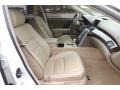 2007 Acura RL Parchment Interior Front Seat Photo