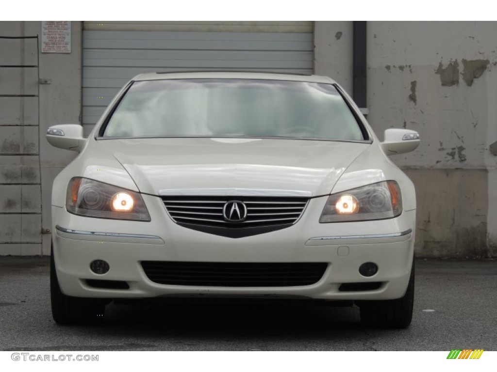 2007 RL 3.5 AWD Sedan - Premium White Pearl / Parchment photo #23