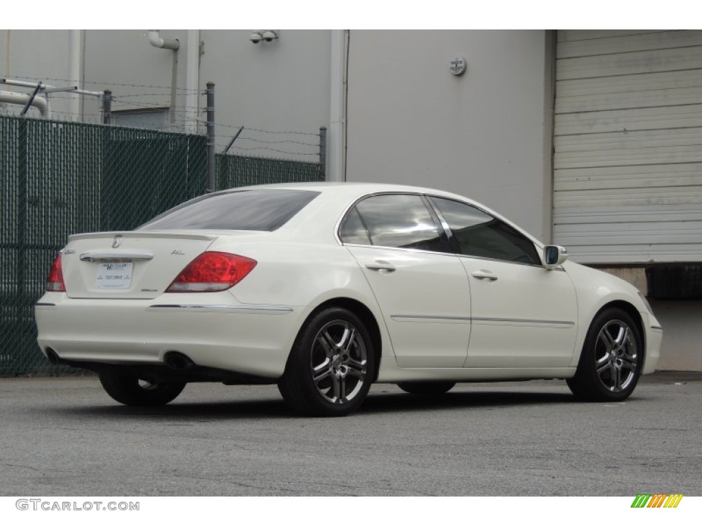 2007 RL 3.5 AWD Sedan - Premium White Pearl / Parchment photo #27