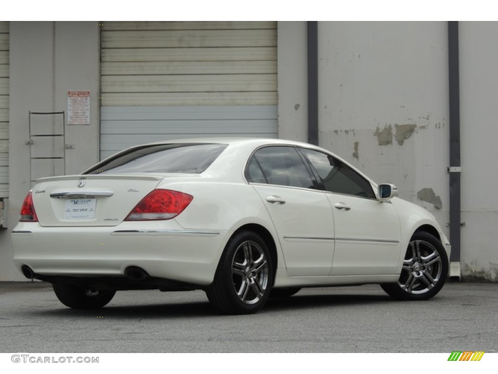 2007 RL 3.5 AWD Sedan - Premium White Pearl / Parchment photo #29