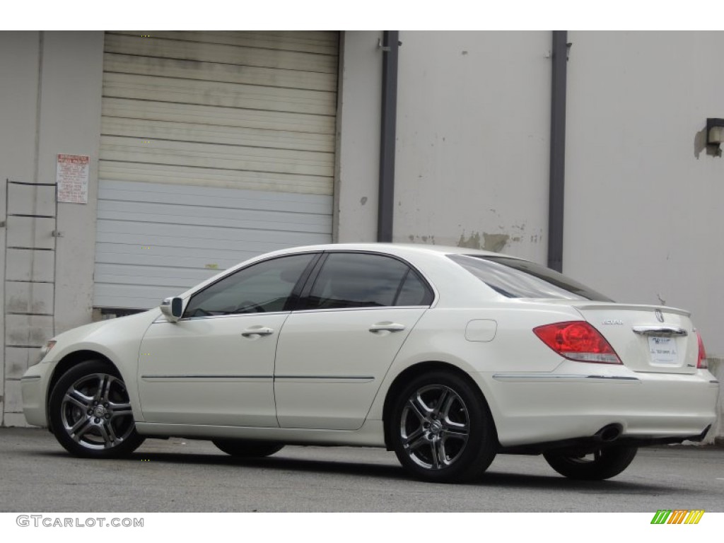 2007 RL 3.5 AWD Sedan - Premium White Pearl / Parchment photo #30