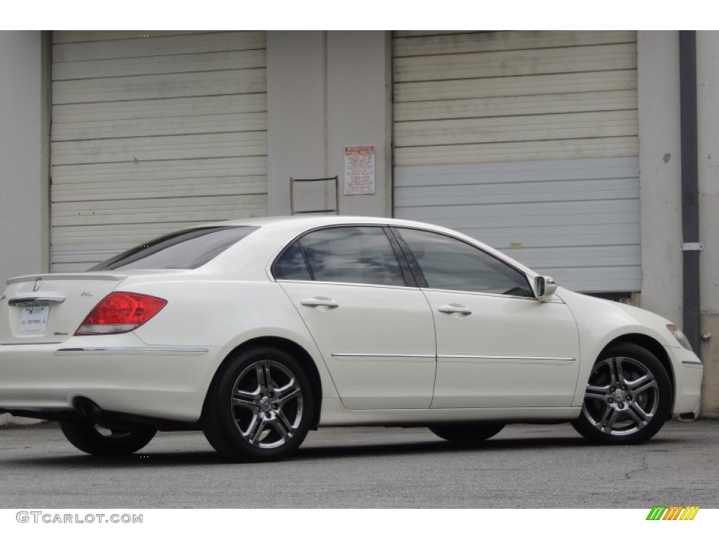 2007 RL 3.5 AWD Sedan - Premium White Pearl / Parchment photo #31