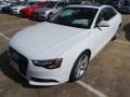 2015 Ibis White Audi A5 Premium quattro Coupe  photo #2