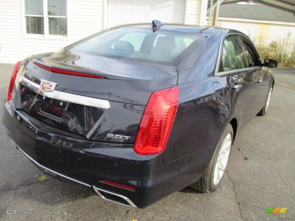 Dark Adriatic Blue Metallic 2015 Cadillac CTS 2.0T Sedan Exterior Photo #101166423