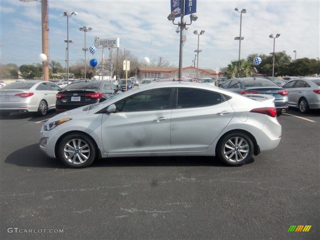 Shimmering Air Silver 2015 Hyundai Elantra SE Sedan Exterior Photo #101167018