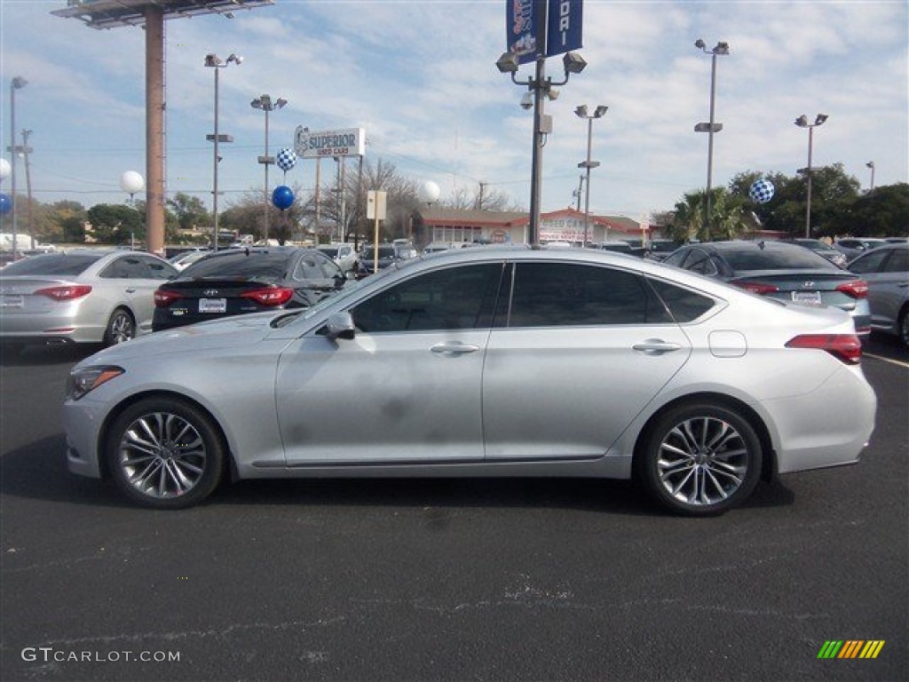 Santiago Silver 2015 Hyundai Genesis 3.8 Sedan Exterior Photo #101167479
