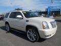 2013 White Diamond Tricoat Cadillac Escalade Luxury  photo #12