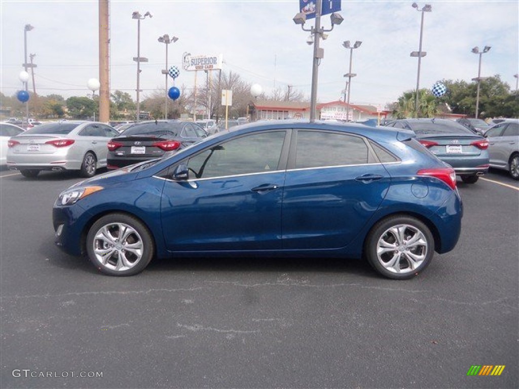 Windy Sea Blue 2015 Hyundai Elantra GT Standard Elantra GT Model Exterior Photo #101167728