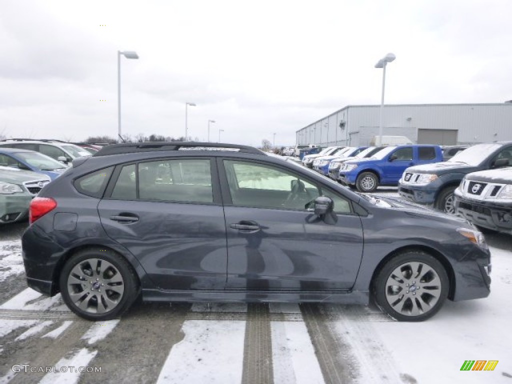 Dark Gray Metallic 2015 Subaru Impreza 2.0i Sport Limited 5 Door Exterior Photo #101167911