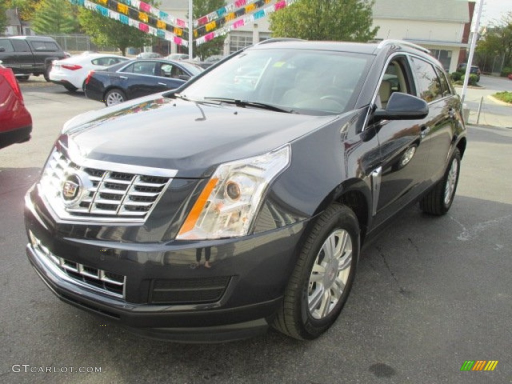 2015 SRX Luxury AWD - Sapphire Blue Metallic / Shale/Brownstone photo #1