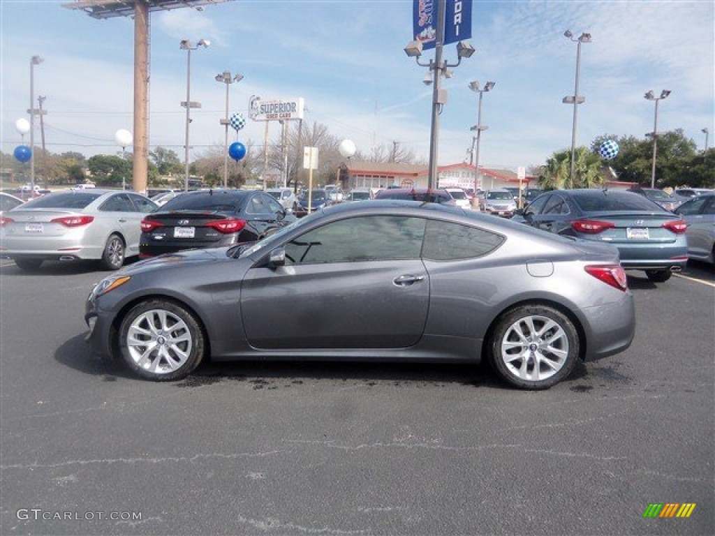 Empire State Gray 2015 Hyundai Genesis Coupe 3.8 Exterior Photo #101167950