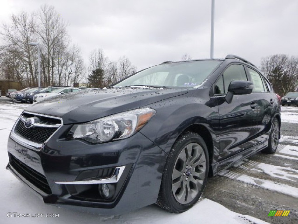 Dark Gray Metallic 2015 Subaru Impreza 2.0i Sport Limited 5 Door Exterior Photo #101168016