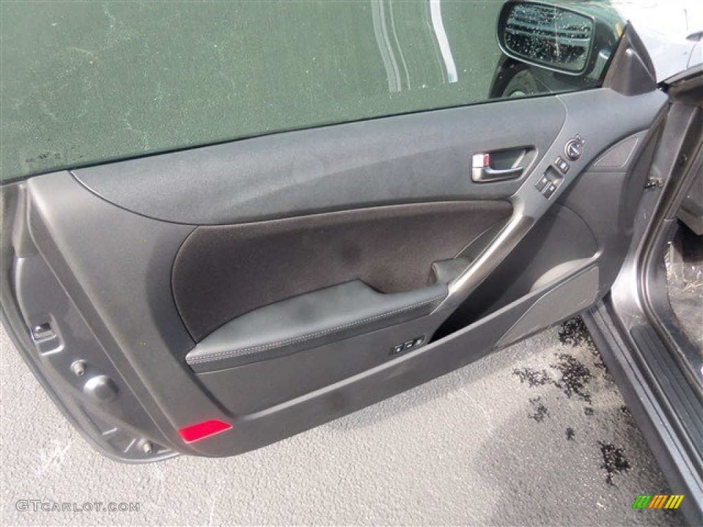2015 Hyundai Genesis Coupe 3.8 Black Door Panel Photo #101168034
