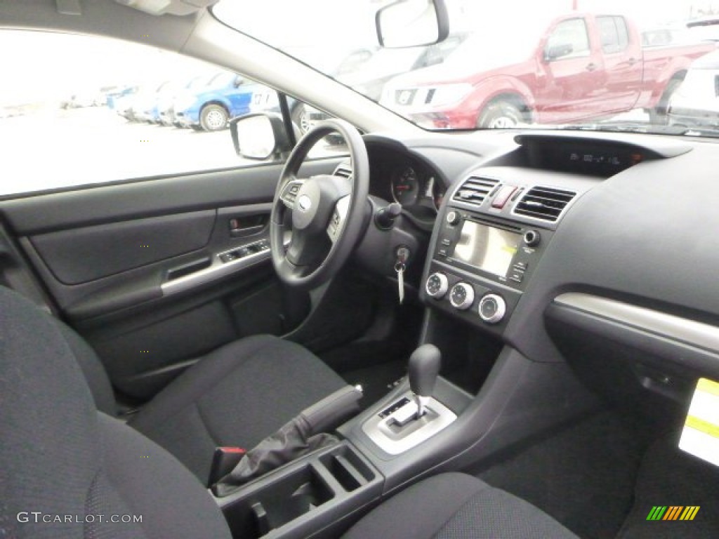 Black Interior 2015 Subaru Impreza 2.0i 4 Door Photo #101168498