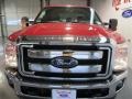 2015 Vermillion Red Ford F250 Super Duty XLT Crew Cab 4x4  photo #2