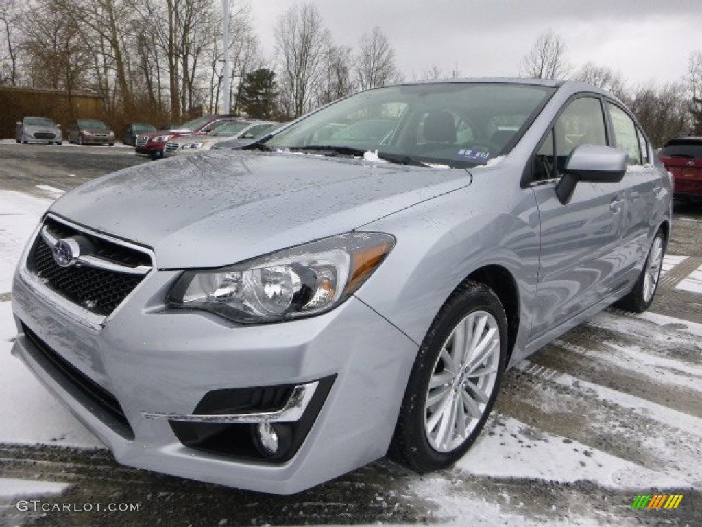 Ice Silver Metallic 2015 Subaru Impreza 2.0i Premium 4 Door Exterior Photo #101168877