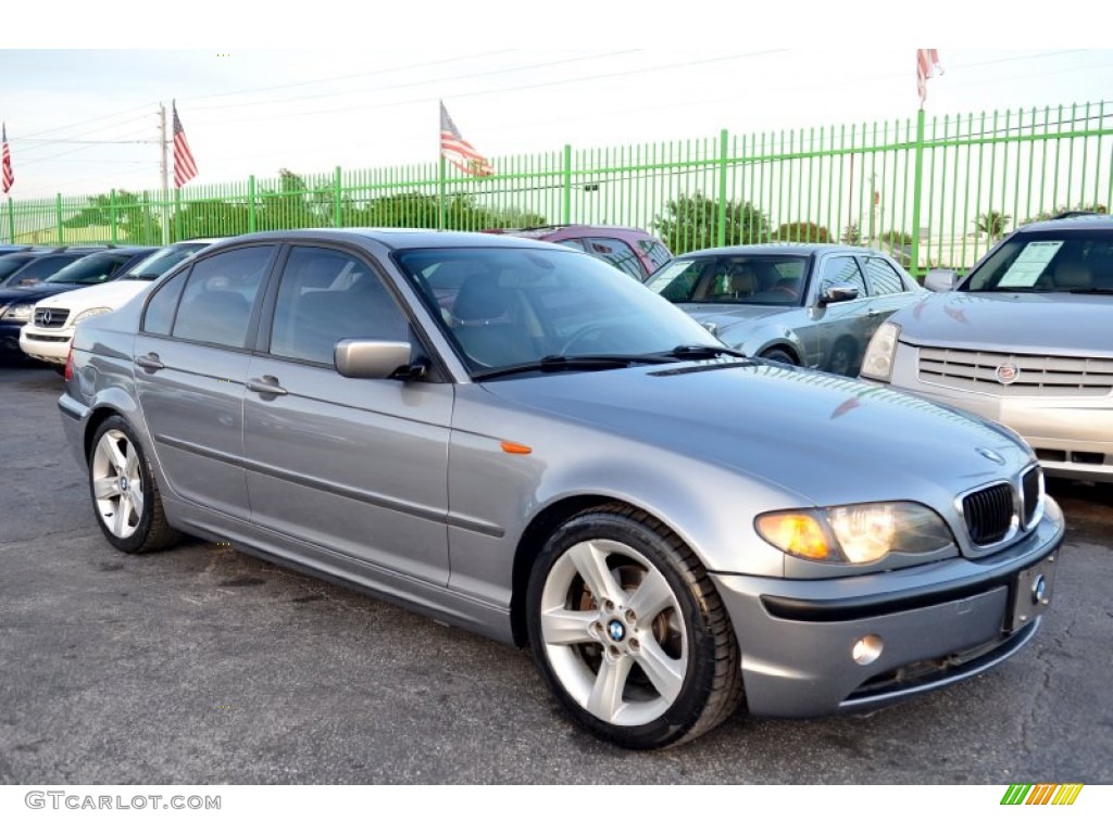 Silver Grey Metallic 2005 BMW 3 Series 325i Sedan Exterior Photo #101169297