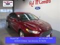 2015 Ruby Red Metallic Ford Fusion SE  photo #1