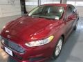 2015 Ruby Red Metallic Ford Fusion SE  photo #3