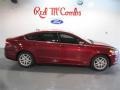 2015 Ruby Red Metallic Ford Fusion SE  photo #8