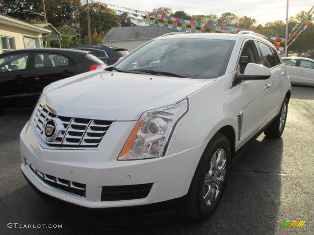 2015 SRX Luxury AWD - Platinum Ice Tricoat / Ebony/Ebony photo #1