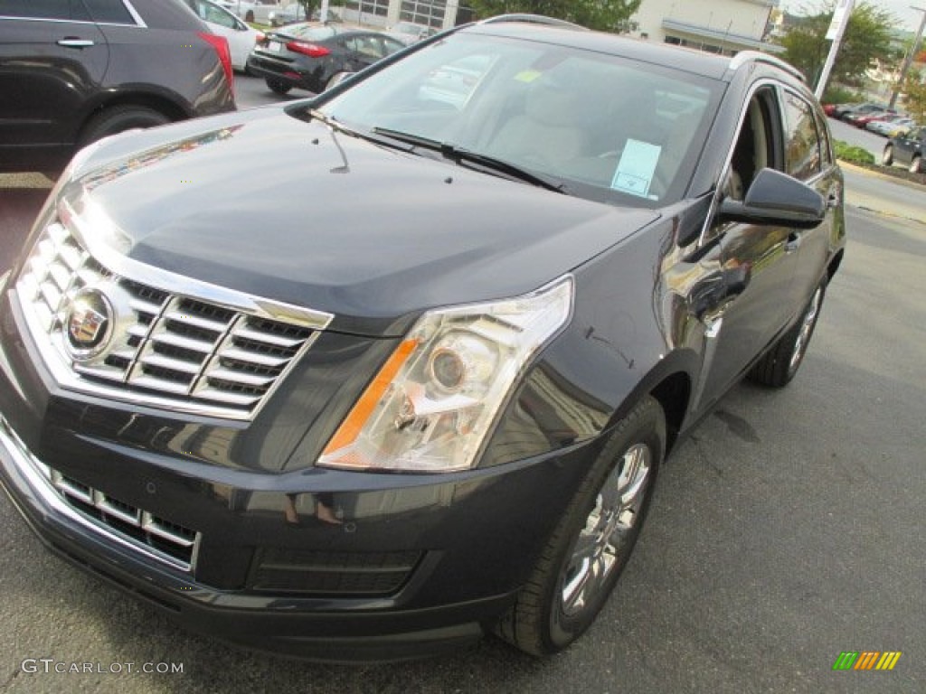 2015 SRX Luxury AWD - Sapphire Blue Metallic / Shale/Brownstone photo #1