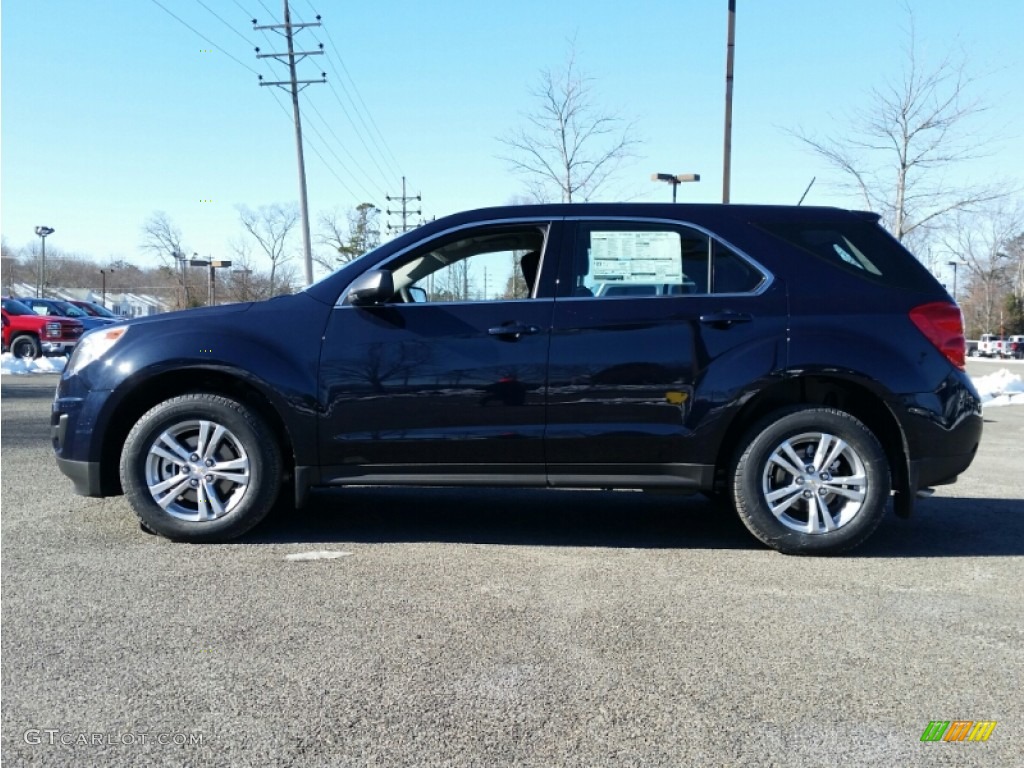 Blue Velvet Metallic 2015 Chevrolet Equinox LS AWD Exterior Photo #101170662