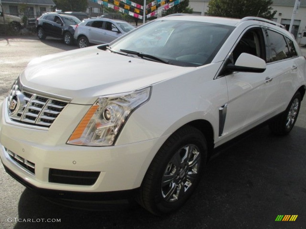 2015 SRX Luxury AWD - Platinum Ice Tricoat / Ebony/Ebony photo #1