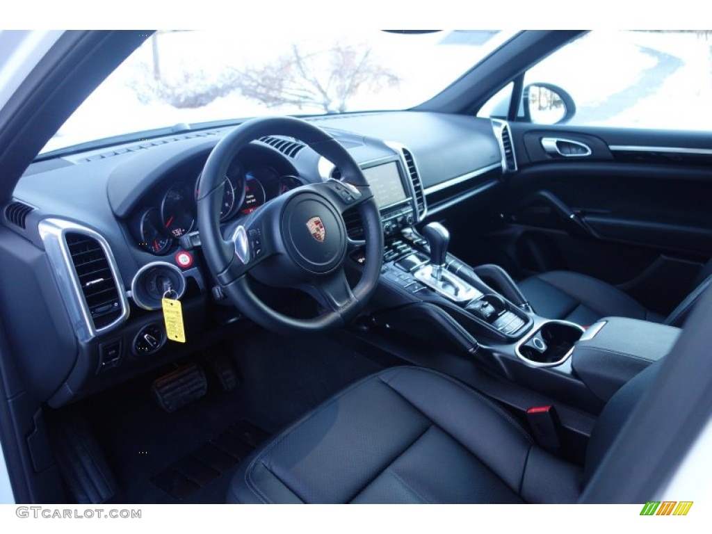 Black Interior 2014 Porsche Cayenne Standard Cayenne Model Photo #101171579
