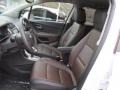 2015 Chevrolet Trax Jet Black/Brownstone Interior Front Seat Photo
