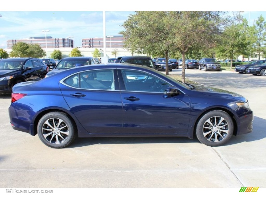 Fathom Blue Pearl 2015 Acura TLX 2.4 Exterior Photo #101177223