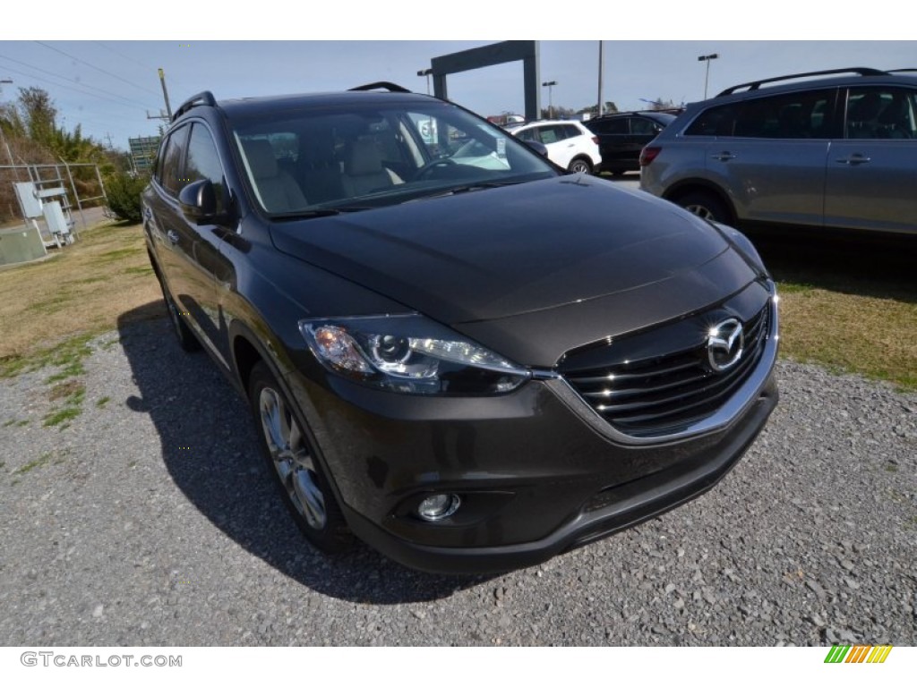 2015 CX-9 Grand Touring - Titanium Flash Mica / Sand photo #4