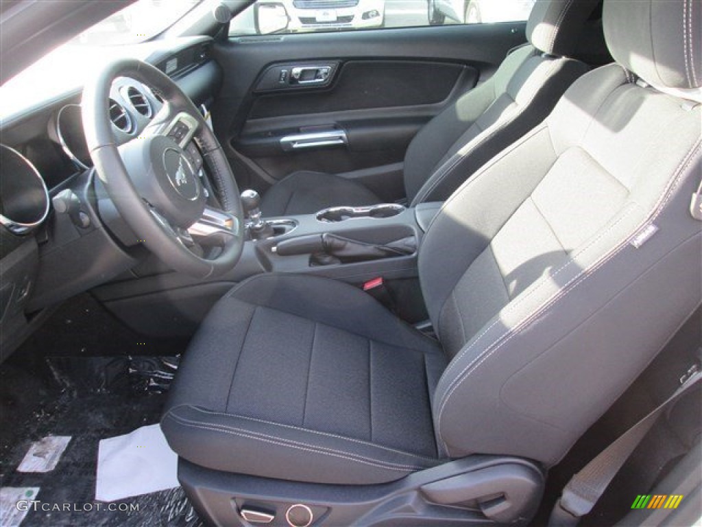 2015 Mustang V6 Coupe - Ingot Silver Metallic / Ebony photo #20