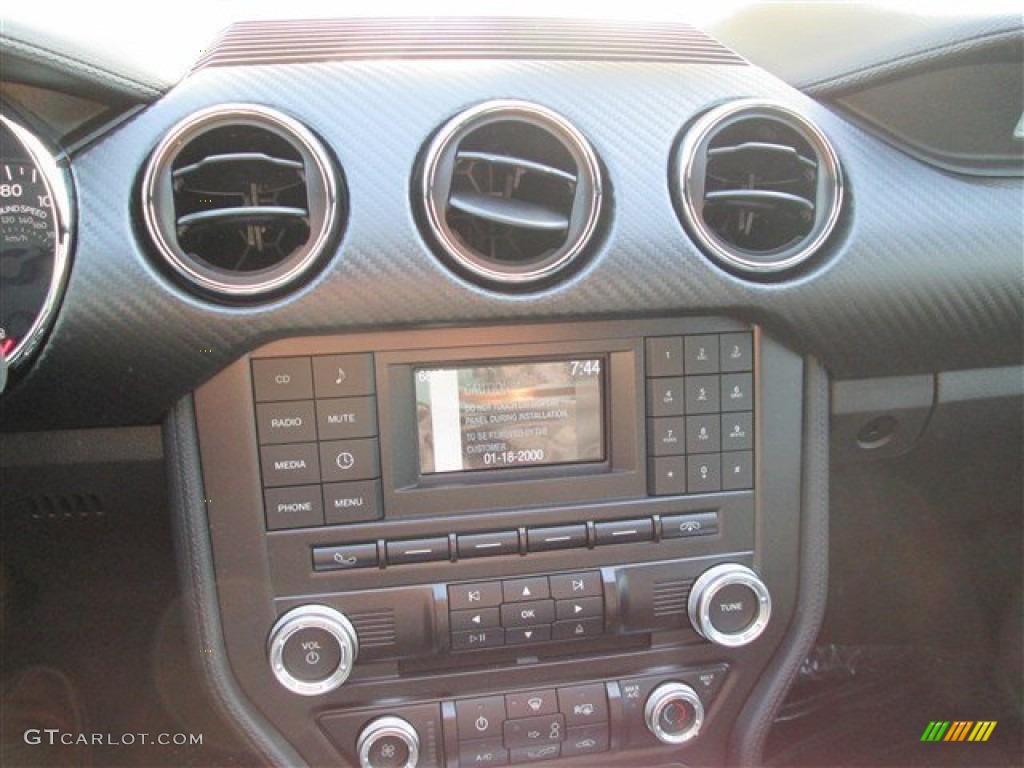 2015 Mustang V6 Coupe - Ingot Silver Metallic / Ebony photo #27